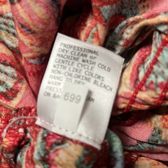 RACHEL ZOE TROPICAL‎ SUMMER VACATION BLOUSE SIZE 1X - Picture 5 of 5